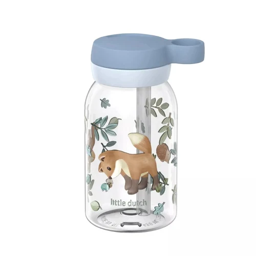 Sticla de apa cu pai - 450 ml - Forest Friends - Mepal