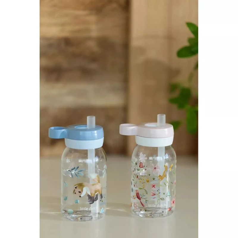 Sticla de apa cu pai - 450 ml - Forest Friends - Mepal 2