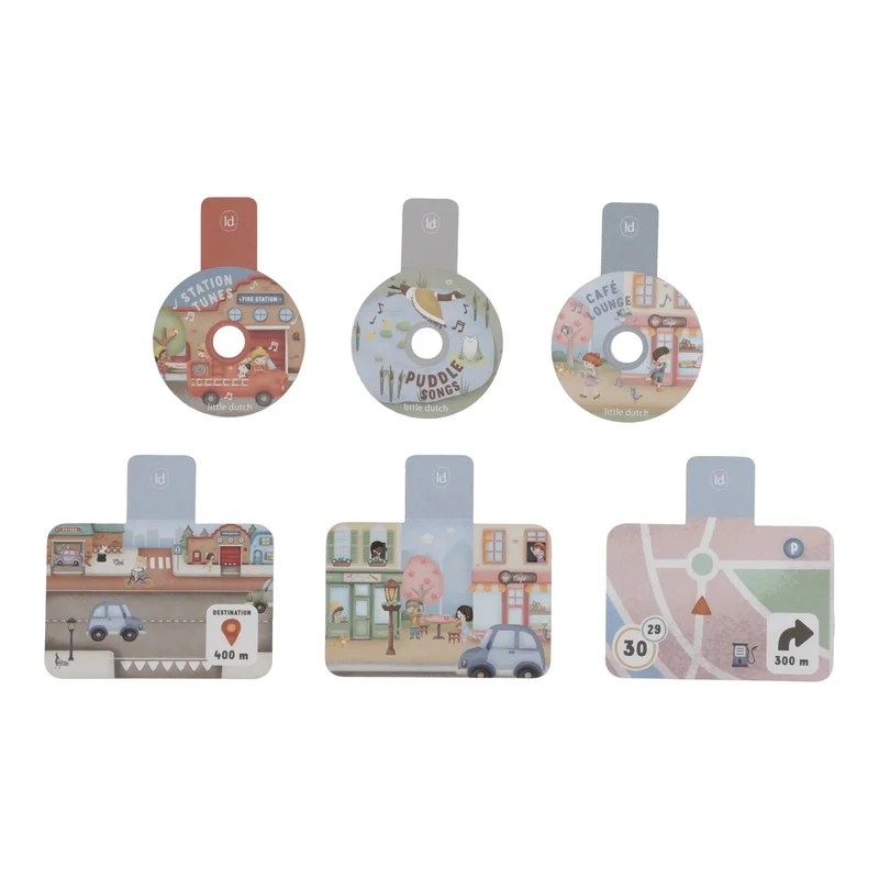 Volan auto din lemn FSC - Little Dutch 3