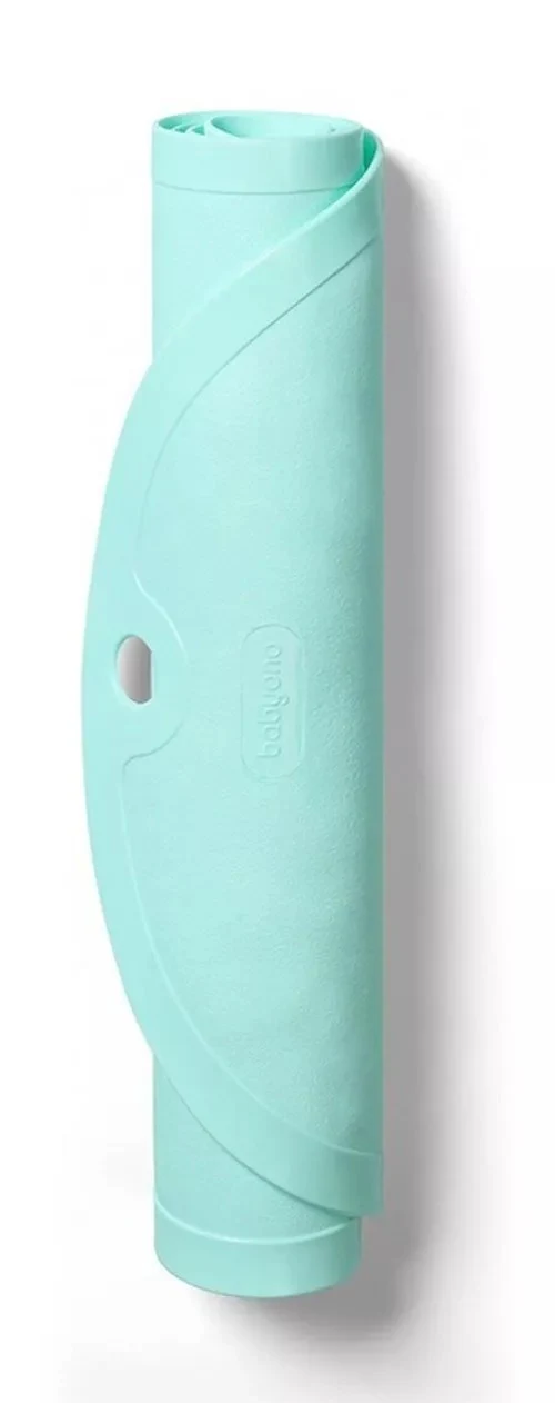 Силиконовый коврик для ванны 70×35 см, зелёный, BabyOno 3