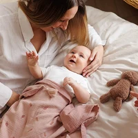 Муслиновое одеяло BabyOno, розовоеo 7