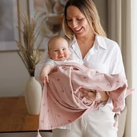 Муслиновое одеяло BabyOno, розовоеo 8