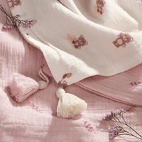 Муслиновое одеяло BabyOno, бежевое 2