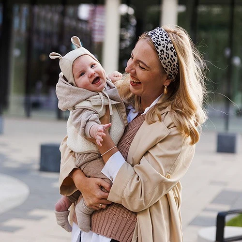 Сумка для мамы/коляски CAMI, бежевая Baby Ono 7