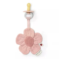 Держатель для пустышки из органического хлопка - Flower - Fairy Garden - Little Dutch