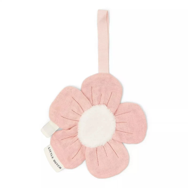 Держатель для пустышки из органического хлопка - Flower - Fairy Garden - Little Dutch 3