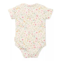 Боди с коротким рукавом - Белый - Fairy Garden - Little Dutch 74 2