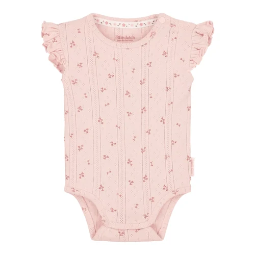 Body fara maneci cu volane din bumbac organic - Fairy Flowers - Little Dutch 74