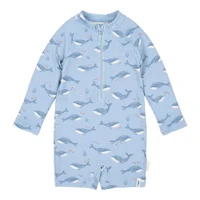 Слитный купальник с длинными рукавами и защитой UV 40+ - Ocean Splash - Little Dutch 62/68