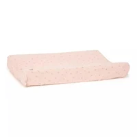 Husa din bumbac organic pentru salteluta de infasat - Pure Blossom - Little Dutch