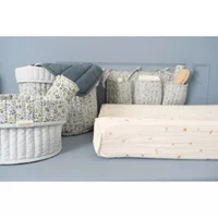 Husa din muselina pentru salteluta de infasat - Forest Treasures - Little Dutch 50 x 70 cm 2