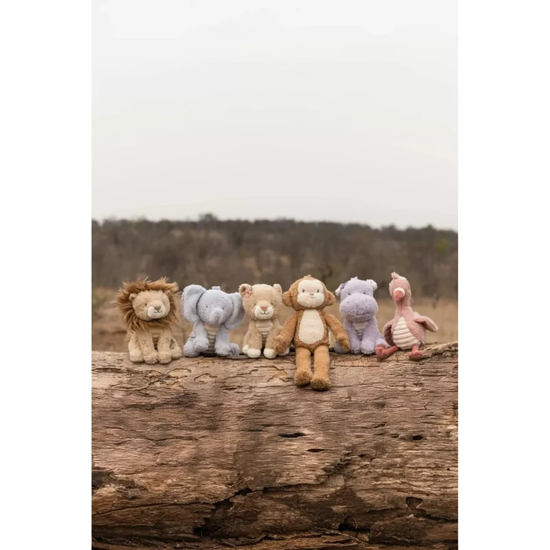 Jucarie din plus - Leu - 17 cm - Safari Friends - Little Dutch 3