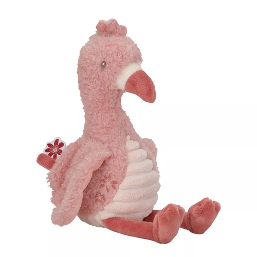 Jucarie din plus - Flamingo - 25 cm - Safari Friends - Little Dutch