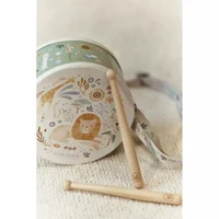 Барабан - музыкальный инструмент - Green - Safari Friends - Little Dutch 7