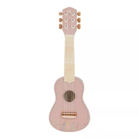 Chitara din lemn FSC - Pink - Safari Friends - Little Dutch