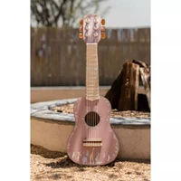 Chitara din lemn FSC - Pink - Safari Friends - Little Dutch 6
