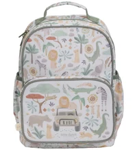 Детский рюкзак - Safari Friends - White - Little Dutch