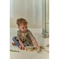 Набор деревянных музыкальных инструментов FSC - Green - Safari Friends - Little Dutch 4