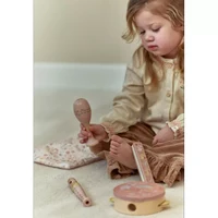 Набор деревянных музыкальных инструментов FSC - Pink - Safari Friends - Little Dutch 6