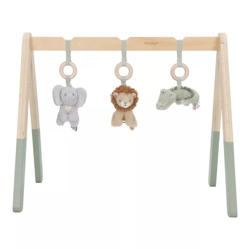 Centru de activitati pentru bebelusi - Baby Gym - Safari Friends - Little Dutch