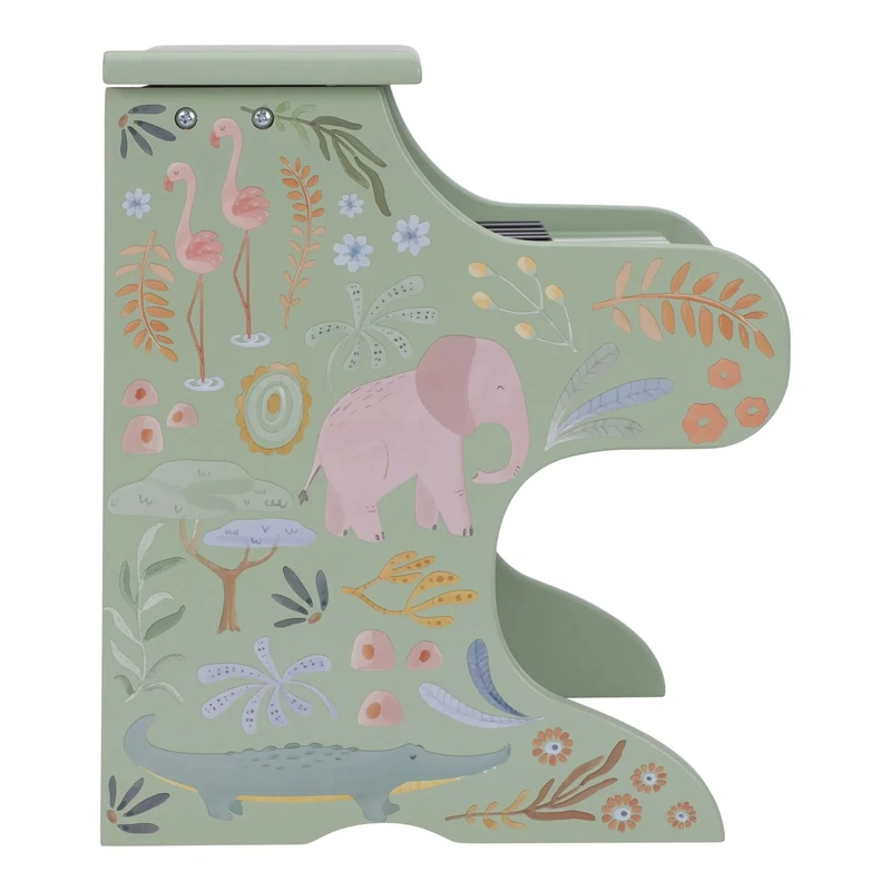 Деревянное пианино FSC - Green - Safari Friends - Little Dutch 3