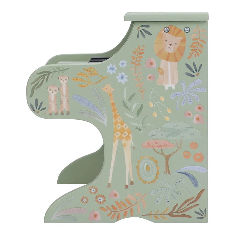 Деревянное пианино FSC - Green - Safari Friends - Little Dutch 4