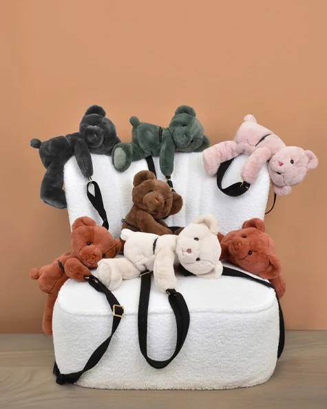 Плюшевая сумка Медвежонок Ivory DouDou 4