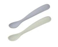 Beaba set 2 lingurite silicon 4+ luni Nature