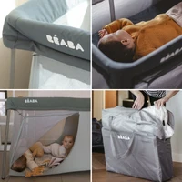 Beaba дорожная кроватка 3-в-1 Eazy Sleep, цвет Mineral Grey, B946001 3