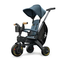 Трёхколёсный велосипед Doona Liki Trike S5, цвет Ocean Blue 2