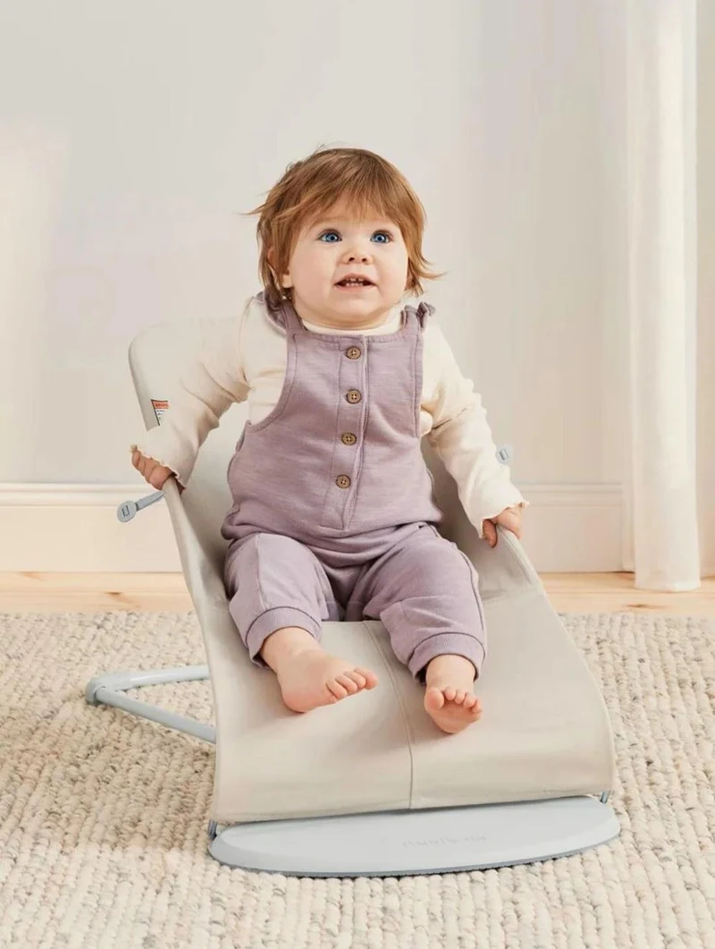 BabyBjorn Balansoar Bliss 3D jersey, light beige 3