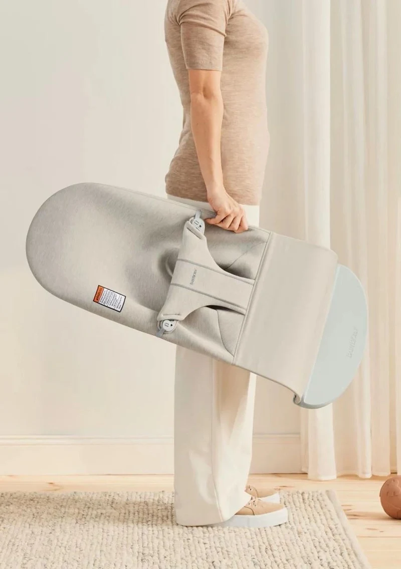 BabyBjorn Balansoar Bliss 3D jersey, light beige 7