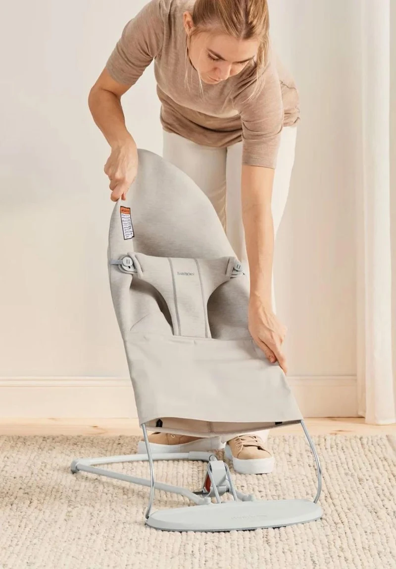 BabyBjorn Balansoar Bliss 3D jersey, light beige 8