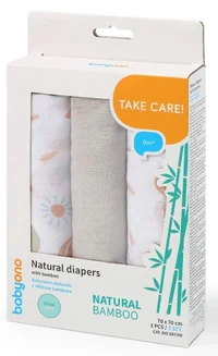 BabyOno Scutece Bambus super moale 3 buc 4