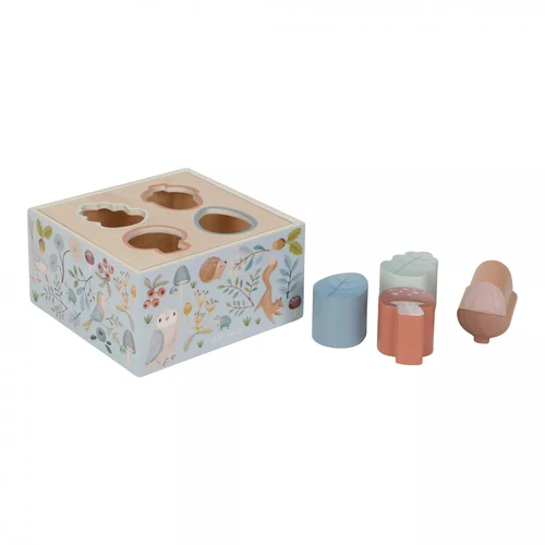 Jucarie din lemn FSC sortator forme - Little Farm - Little Dutch