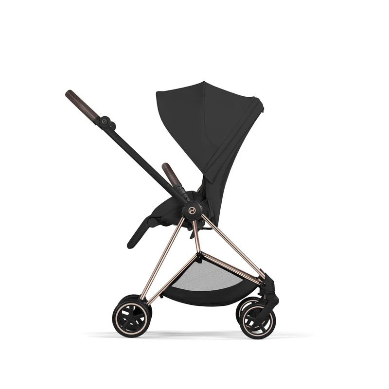 Carucior Cybex Mios 2 in 1 editia Platinum 2026 Sepia Black cadru rose gold 6
