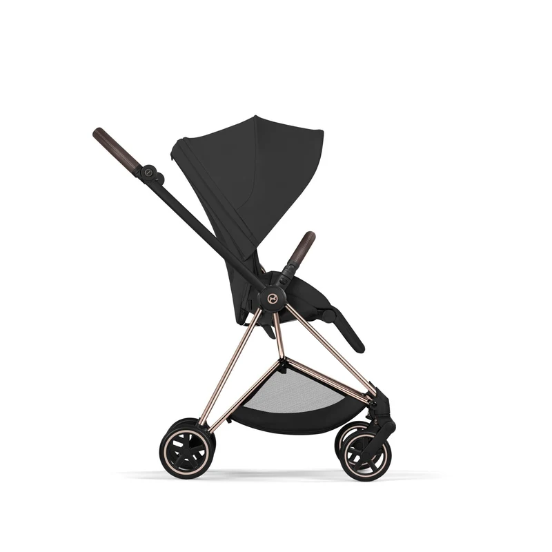 Carucior Cybex Mios 2 in 1 editia Platinum 2026 Sepia Black cadru rose gold 7