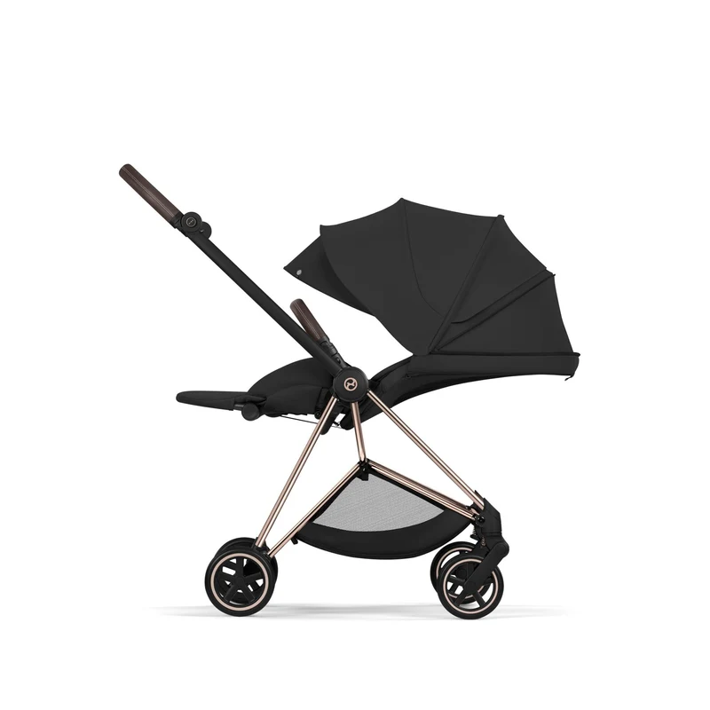 Carucior Cybex Mios 2 in 1 editia Platinum 2026 Sepia Black cadru rose gold 8