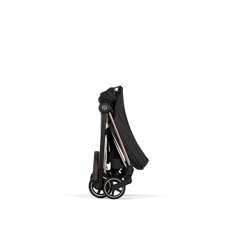 Carucior Cybex Mios 2 in 1 editia Platinum 2026 Sepia Black cadru rose gold 9