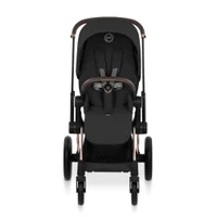 Carucior 2 in 1 Cybex Priam V colectia Platinum 2026 Sepia Black cadru Rose Gold 4