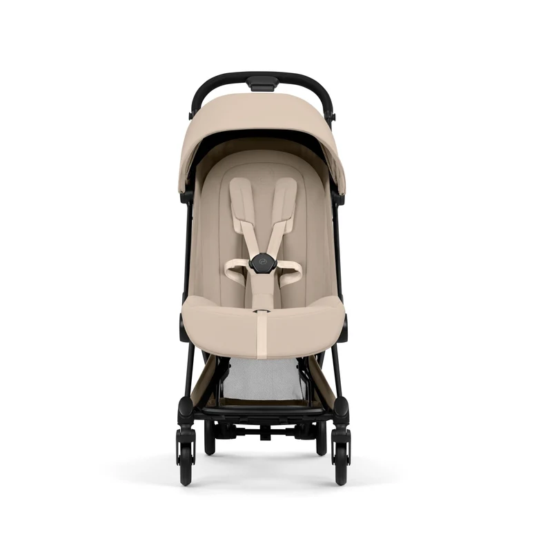 Carucior 2 in 1 Cybex Coya colectia Platinum 2026 Cozy Beige cadru Matt Black 3