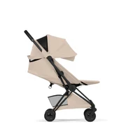 Carucior 2 in 1 Cybex Coya colectia Platinum 2026 Cozy Beige cadru Matt Black 4