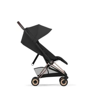 Carucior 2 in 1 Cybex Coya colectia Platinum 2026 Sepia Black cadru Rose Gold 3