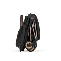 Carucior 2 in 1 Cybex Coya colectia Platinum 2026 Sepia Black cadru Rose Gold 6