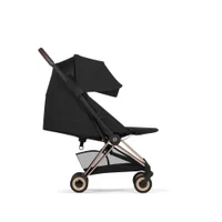 Cybex Carucior ultracompact Coya Platinum 2026 Rosegold colectia Sepia black 4