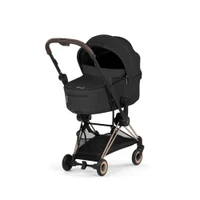 Cybex Carucior ultracompact Coya Platinum 2026 Rosegold colectia Sepia black 8