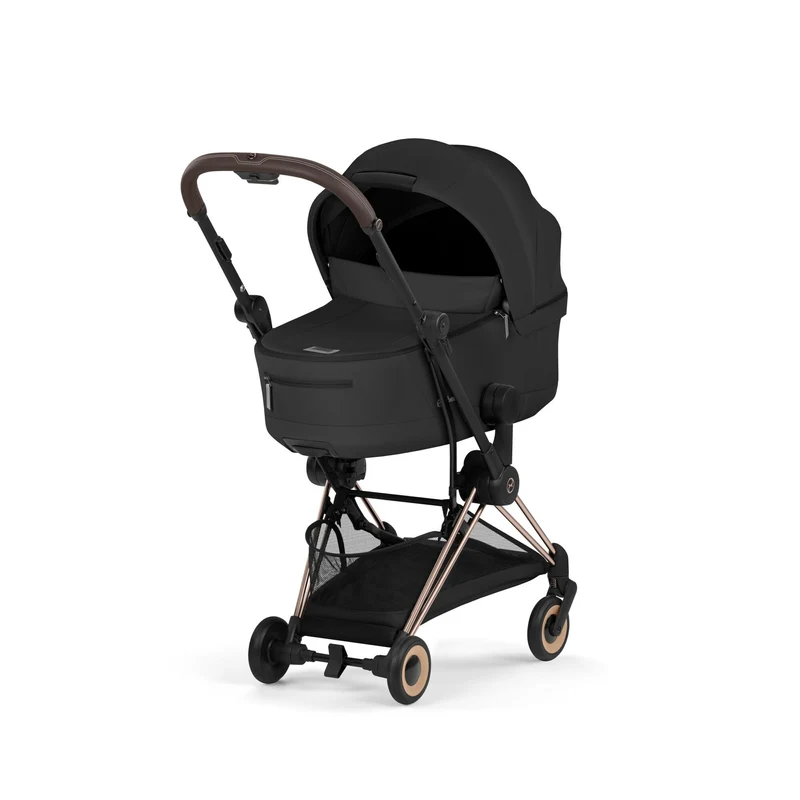 Cybex Carucior ultracompact Coya Platinum 2026 Rosegold colectia Sepia black 8
