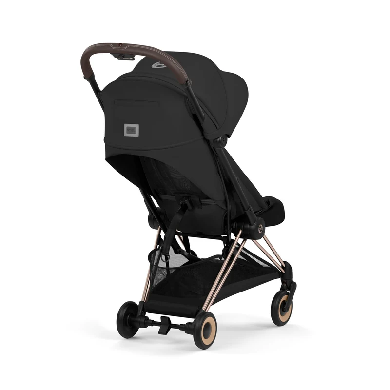Cybex Carucior ultracompact Coya Platinum 2026 Rosegold colectia Sepia black 9