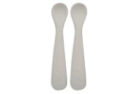 Set lingurite din silicon Nougat (2buc) Jollein