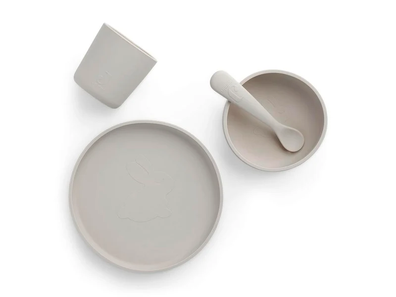 Set de masa din silicon Nougat (4 piese) Jollein 2